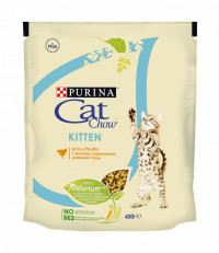 Cat Chow Kitten сухой корм для котят с домашней птицей 15 кг. 
